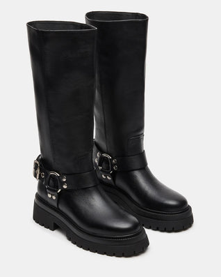 EVEREST Black Leather