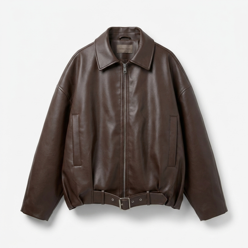1980s Distressed Leather Jacket