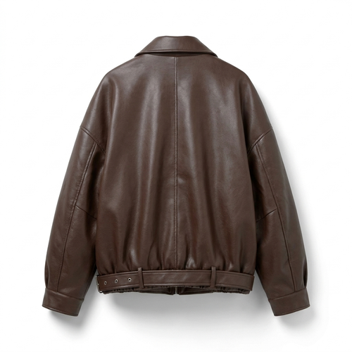 1980s Distressed Leather Jacket