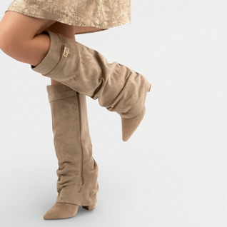 Ruched Pointed Toe