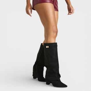 Ruched Pointed Toe